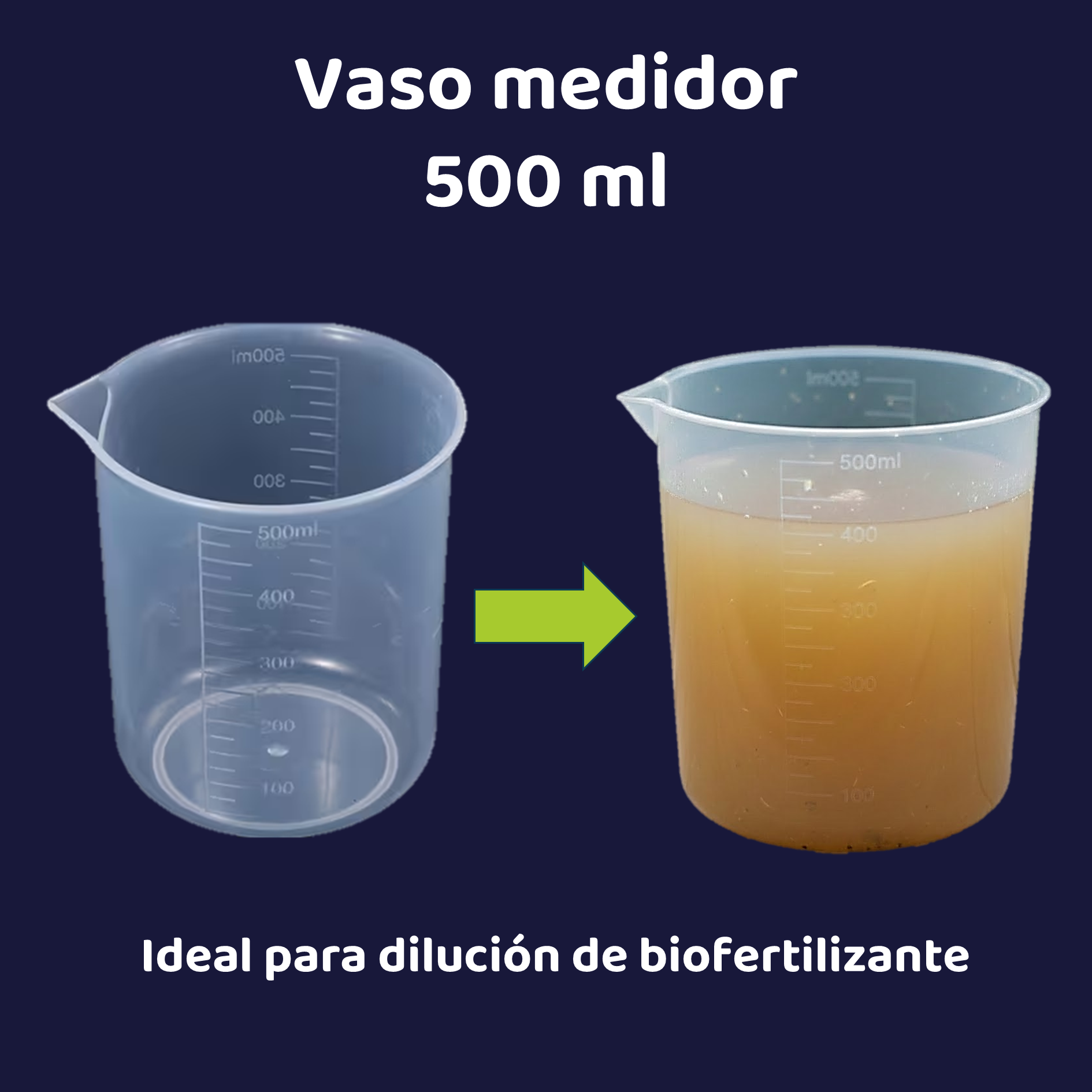 VASO MEDIDOR 500 ML